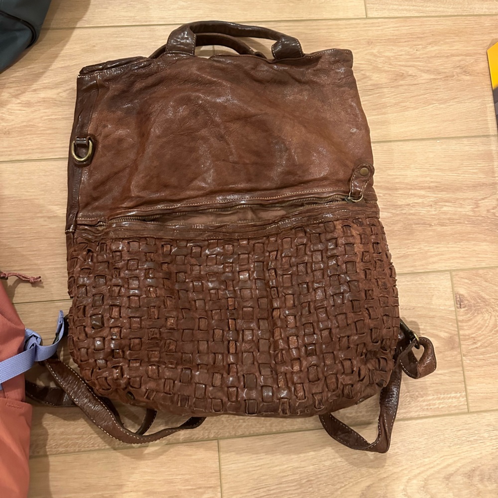 Leather Backpack